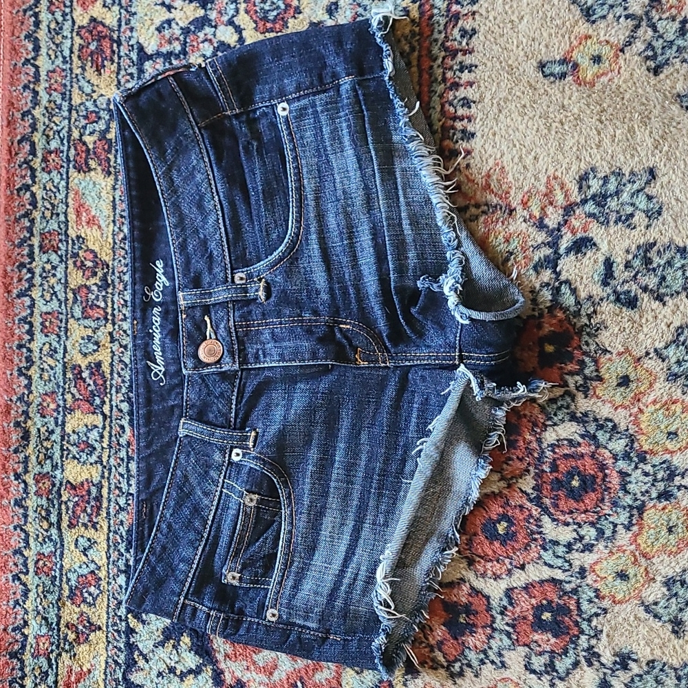 American Eagle Jean Short Cutoffs